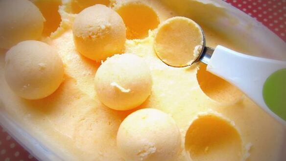 ШАГ 5. мандариновое мороженое