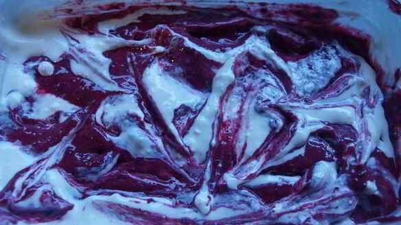 ШАГ 8. мороженое черносмородиновое