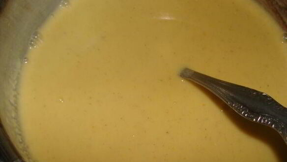 ШАГ 4. мороженое дуэт банана с апельсином