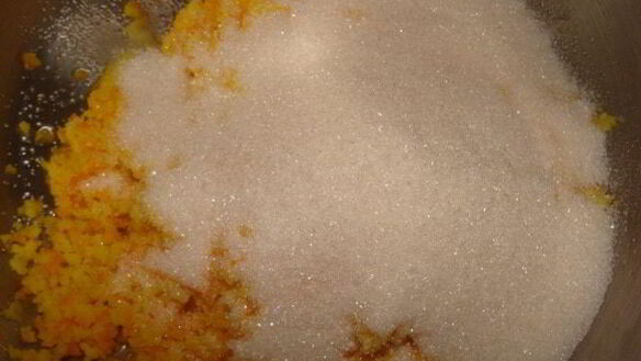 ШАГ 6. мороженое дуэт банана с апельсином