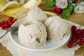 Мороженое из банана