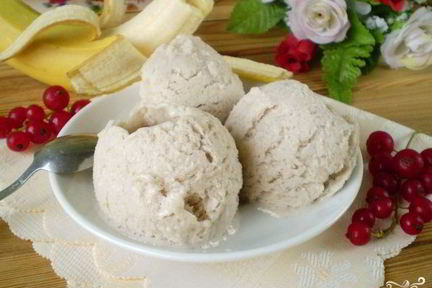 Мороженое из банана