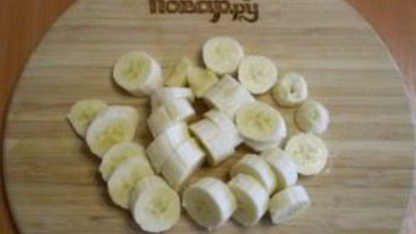 ШАГ 2. мороженое из банана