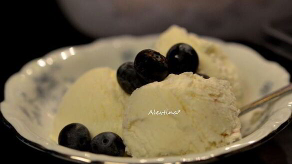 ШАГ 5. мороженое рикотта на меду