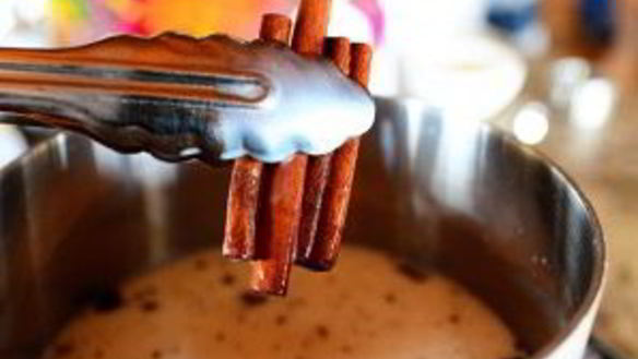 ШАГ 5. мороженое с корицей