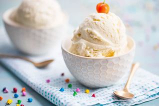 Мороженое с винным камнем