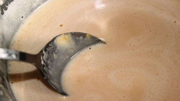 ШАГ 5. мраморное мороженое три вкуса