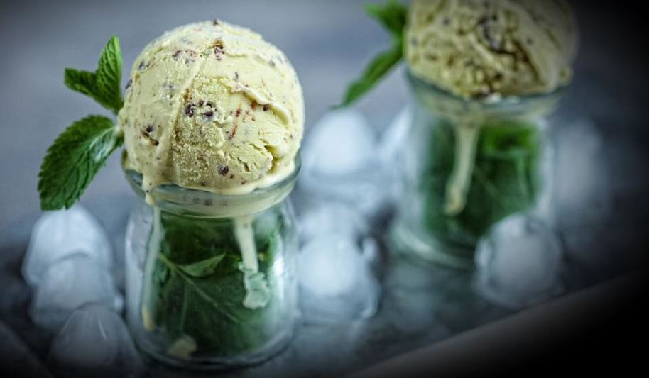 Рецепт мятное мороженое с шоколадом