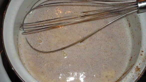 ШАГ 2. ореховое мороженое с корицей