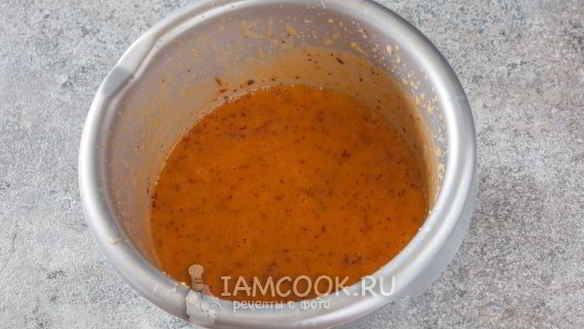 ШАГ 7. персиковое мороженое для фризера