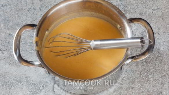 ШАГ 10. персиковое мороженое для фризера