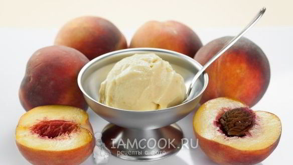 ШАГ 12. персиковое мороженое для фризера