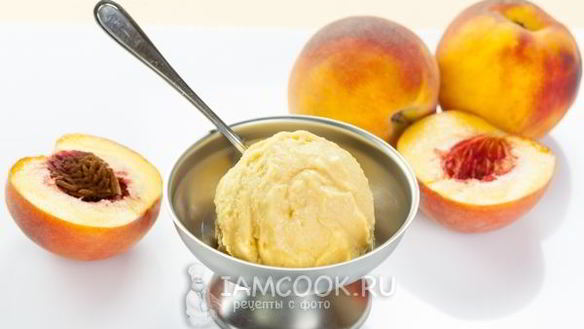 ШАГ 13. персиковое мороженое для фризера