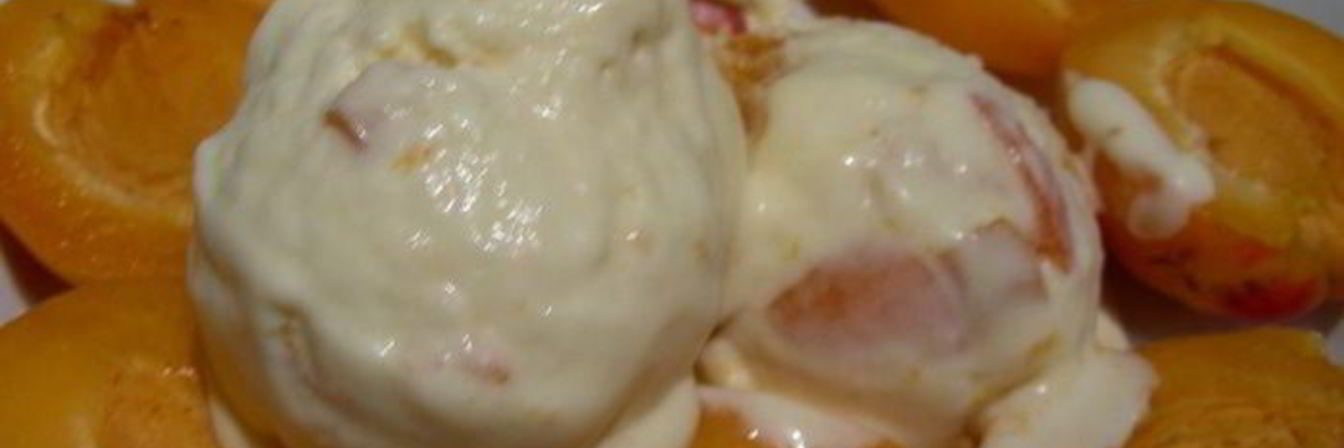 Пломбир сливочный и абрикосовый