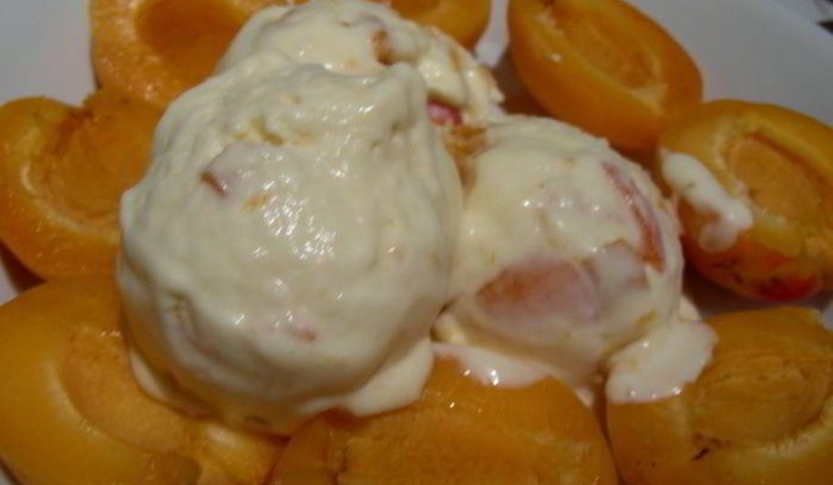 Рецепт пломбир сливочный и абрикосовый