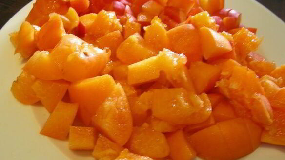 ШАГ 4. пломбир сливочный и абрикосовый