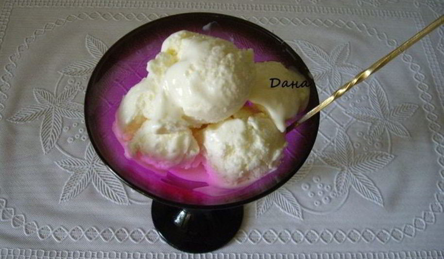 Рецепт пломбир