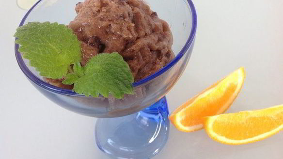 ШАГ 6. постное шоколадное мороженое