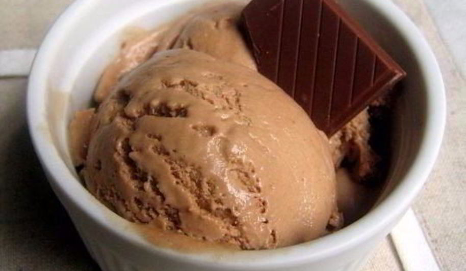 Рецепт шоколадное мороженое