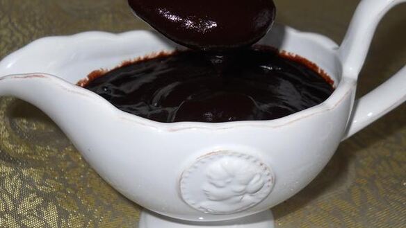 ШАГ 6. шоколадный соус для десертов, мороженого, блинов