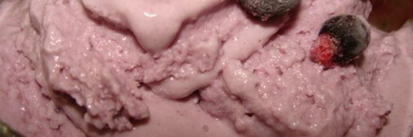 Сливочное мороженое Сиреневое облако