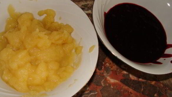 ШАГ 5. сливочное мороженое сиреневое облако