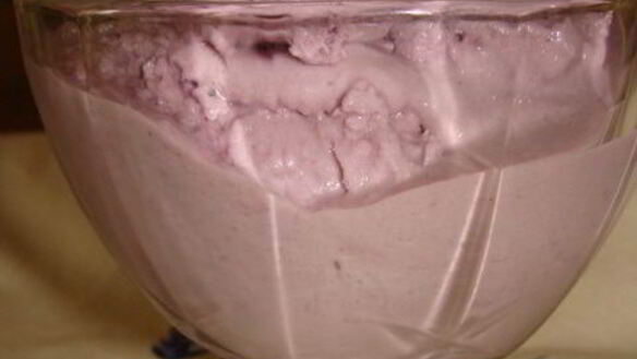 ШАГ 7. сливочное мороженое сиреневое облако