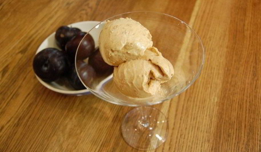 Рецепт сметанное мороженое с курагой