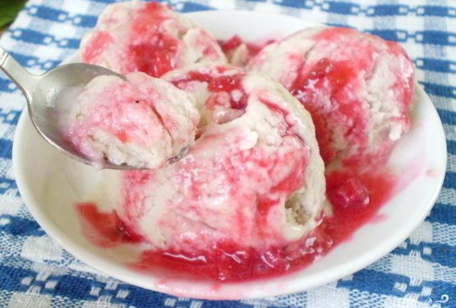 Сыроедческое банановое мороженое