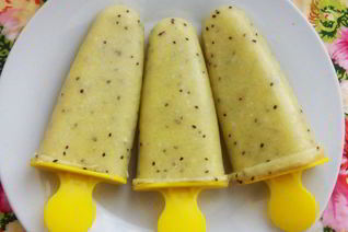 Веганское мороженое с киви