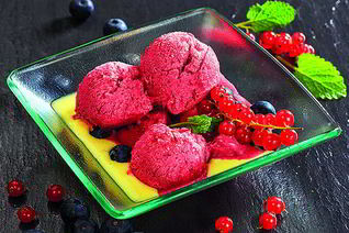 Ягодное мороженое