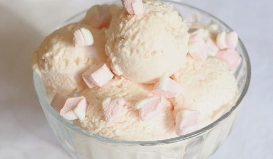 Рецепт зефирного мороженого