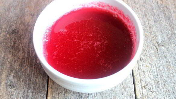 ШАГ 2. бруснично-черничный мусс