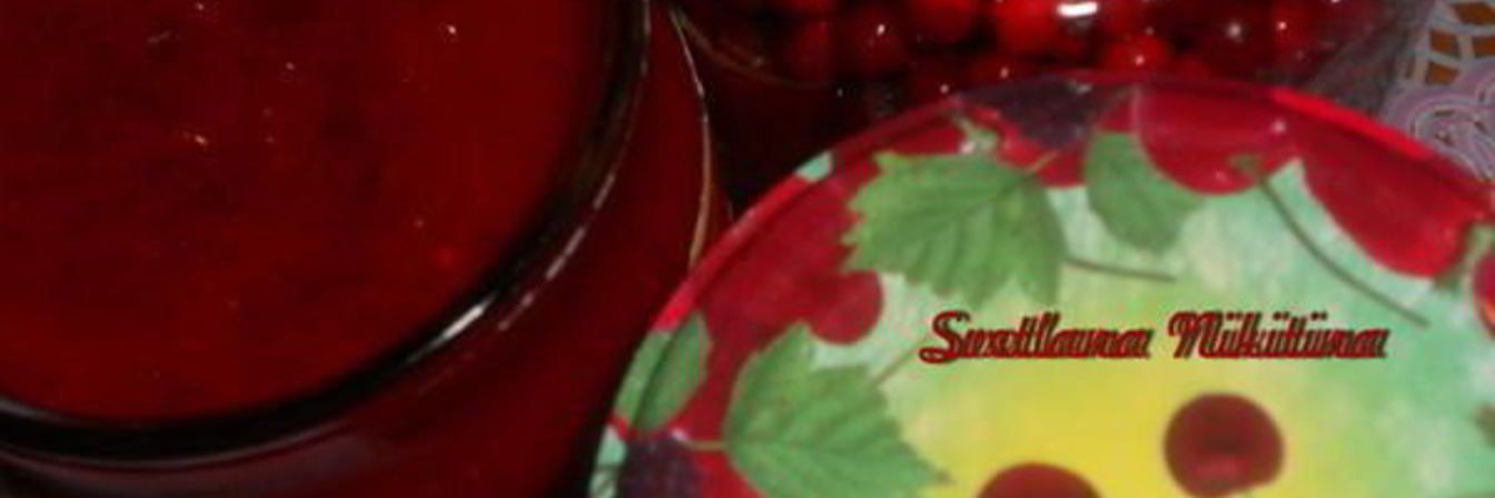 Брусничный мусс