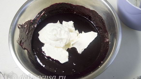 ШАГ 12. черничный муссовый торт