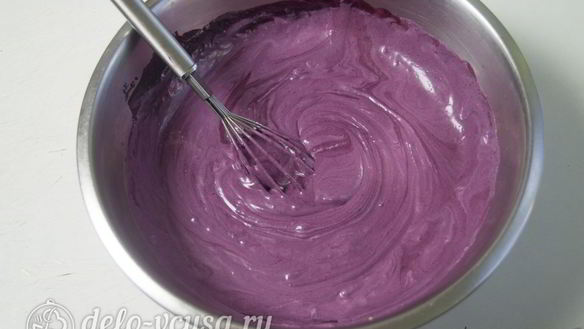 ШАГ 13. черничный муссовый торт