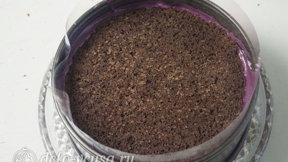 ШАГ 16. черничный муссовый торт