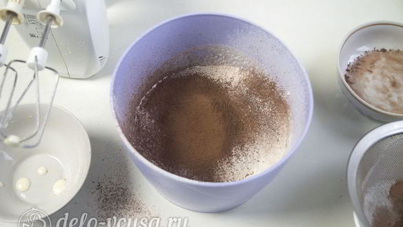 ШАГ 3. черничный муссовый торт