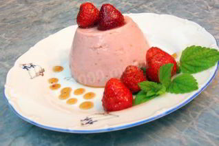 Клубничный мусс