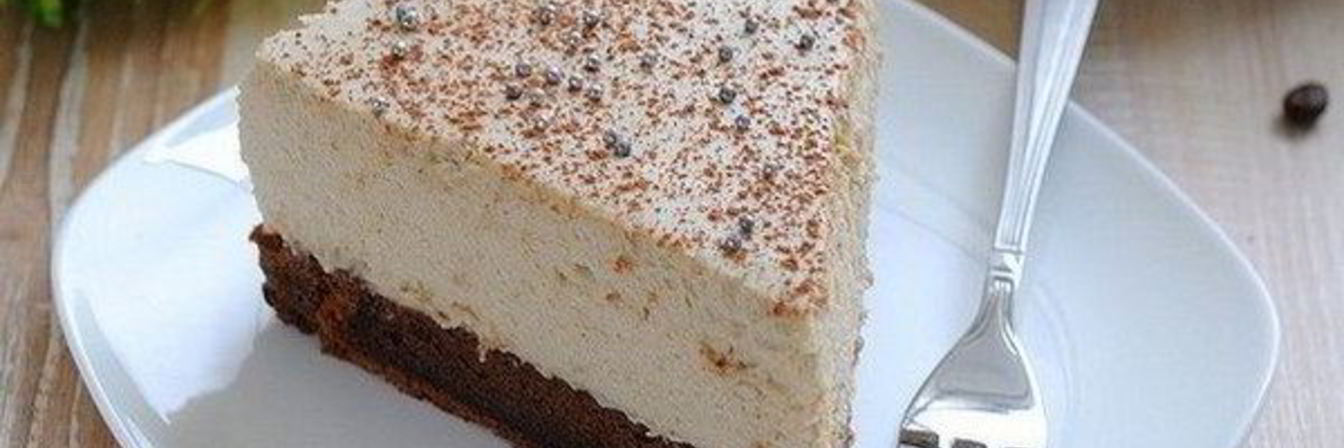 Кофейный торт-мусс по-домашнему