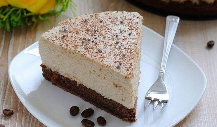 Рецепт кофейный торт-мусс по-домашнему