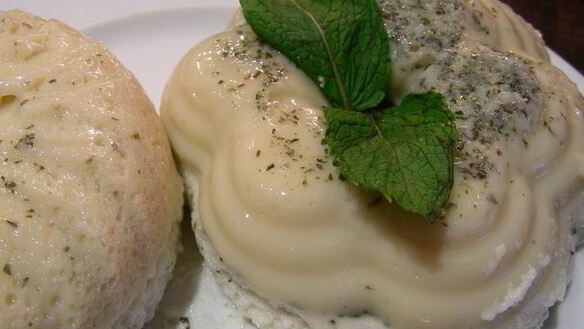 ШАГ 8. легкий мятно-лимонный мусс-желе