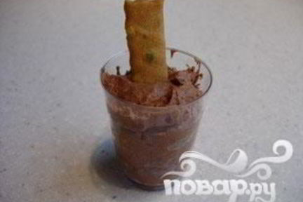 Легкий шоколадный мусс