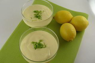 Лимонно-лаймовый мусс с маскарпоне