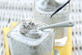 Маковый мусс с изюмом