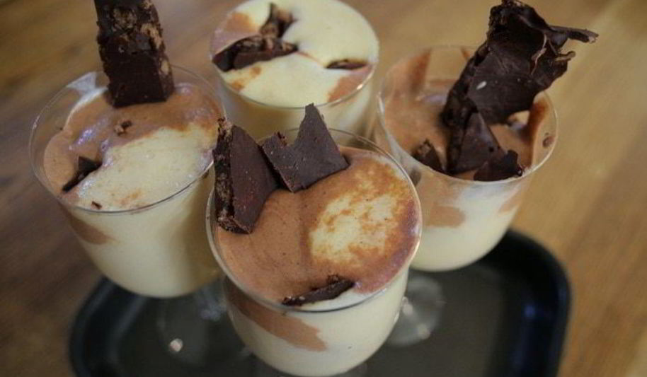 Рецепт мусс два шоколада