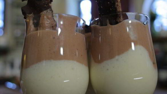 ШАГ 12. мусс два шоколада