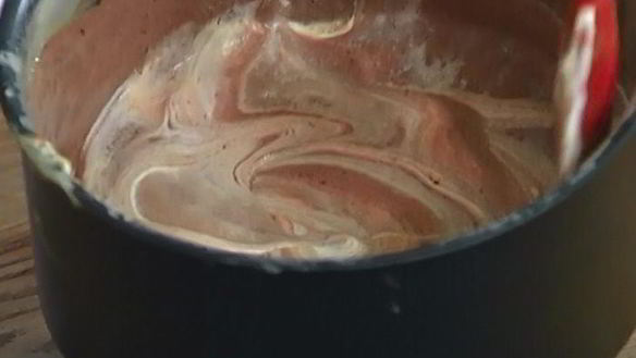 ШАГ 9. мусс два шоколада