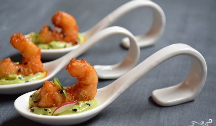 Рецепт мусс из авокадо с креветками