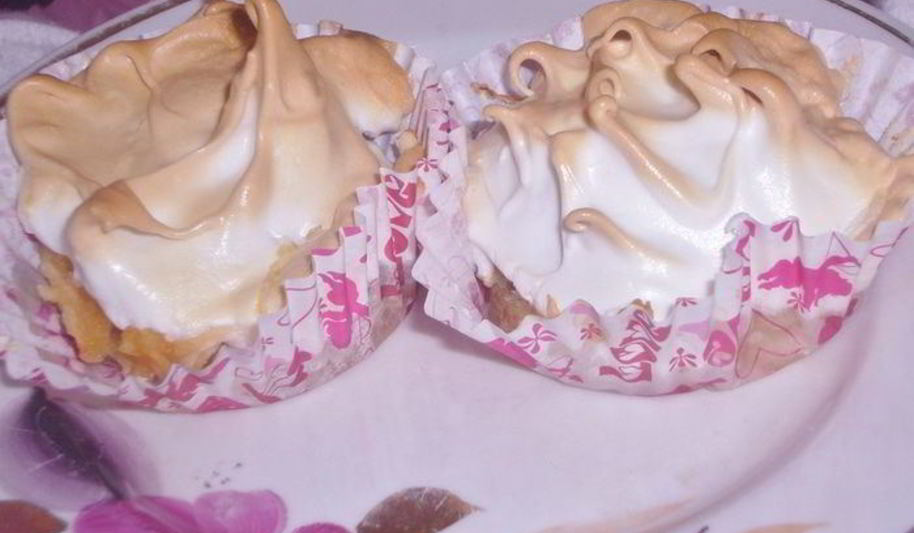 Рецепт мусс из белка, яблок и банана